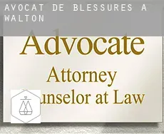 Avocat de blessures à Walton