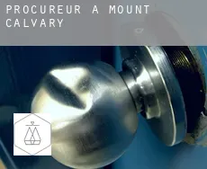 Procureur à Mount Calvary