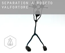 Séparation à Roseto Valfortore