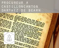 Procureur à Castillon(Canton d'Arthez-de-Béarn)