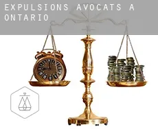 Expulsions avocats à  Ontario