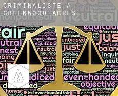 Criminaliste à Greenwood Acres