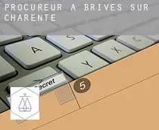 Procureur à Brives-sur-Charente