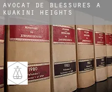 Avocat de blessures à Kuakini Heights
