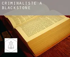Criminaliste à Blackstone