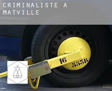 Criminaliste à  Matville