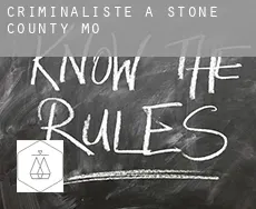 Criminaliste à Stone