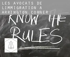 Les avocats de l'immigration à  Arrington Corner